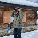 Nikolai de Dinamarca, preparado para esquiar en sus vacaciones de invierno