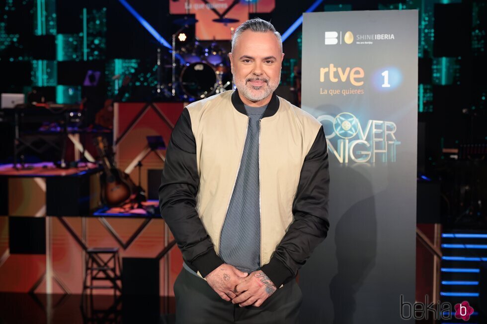 Juan Magán en la presentación de 'Cover Night'