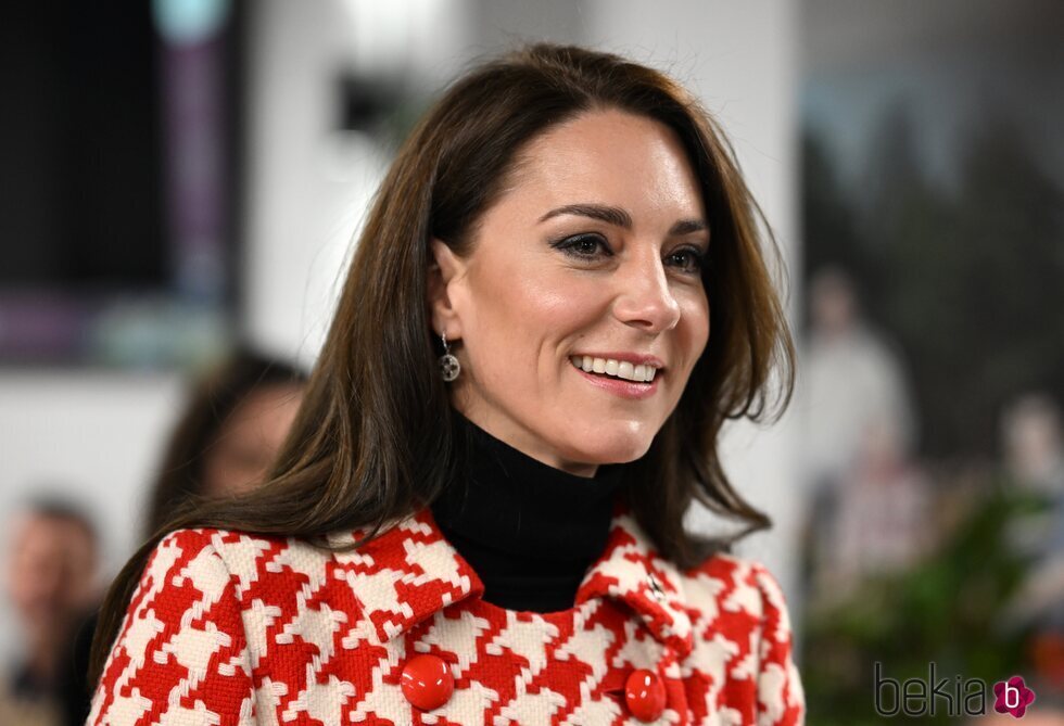 Kate Middleton en un partido rugby entre Gales e Inglaterra