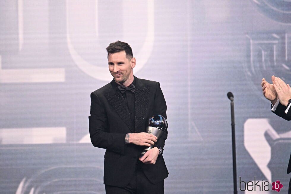 Leo Messi galardonado en la gala de los Premios The Best FIFA 2022