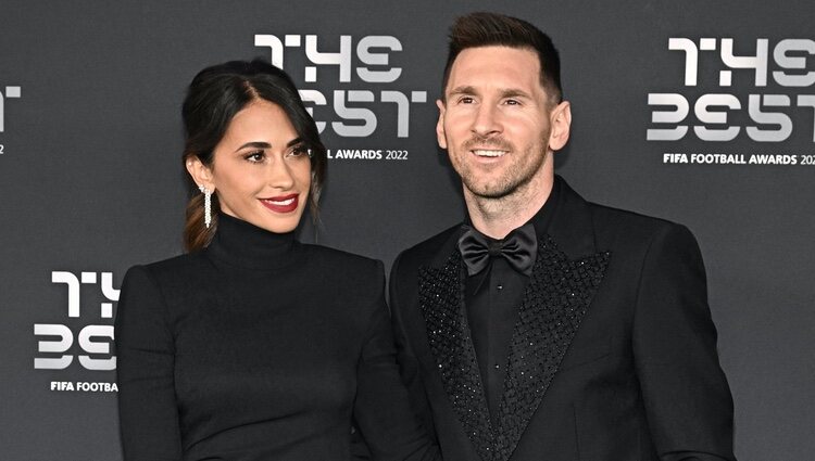 Antonella Roccuzzo y Leo Messi, juntos en los Premios The Best FIFA 2022