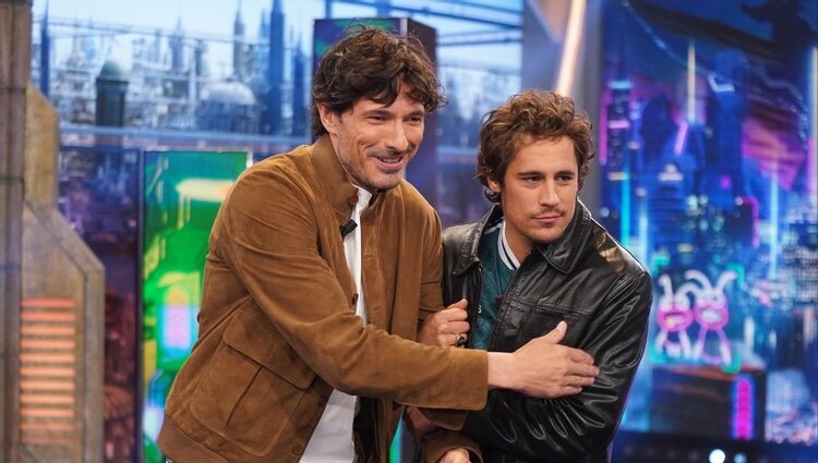 Andrés Velencoso y Martiño Rivas en 'El Hormiguero'