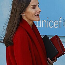 La Reina Letizia en una presentación del Patronato de Unicef España