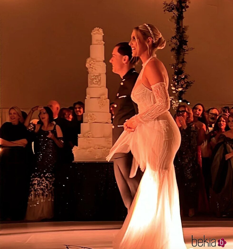 Lele Pons y Guaynaa en la celebración de su boda en Miami