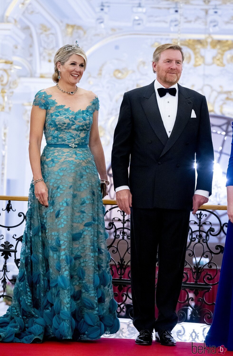 Guillermo Alejandro y Máxima de Holanda en la cena por su Visita de Estado a Eslovaquia