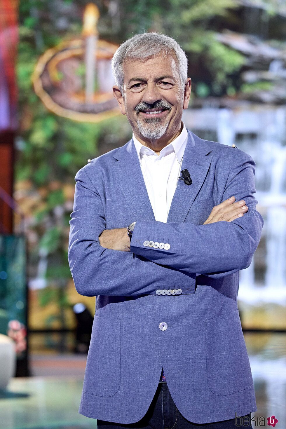 Carlos Sobera en la primera gala de 'Tierra de Nadie'