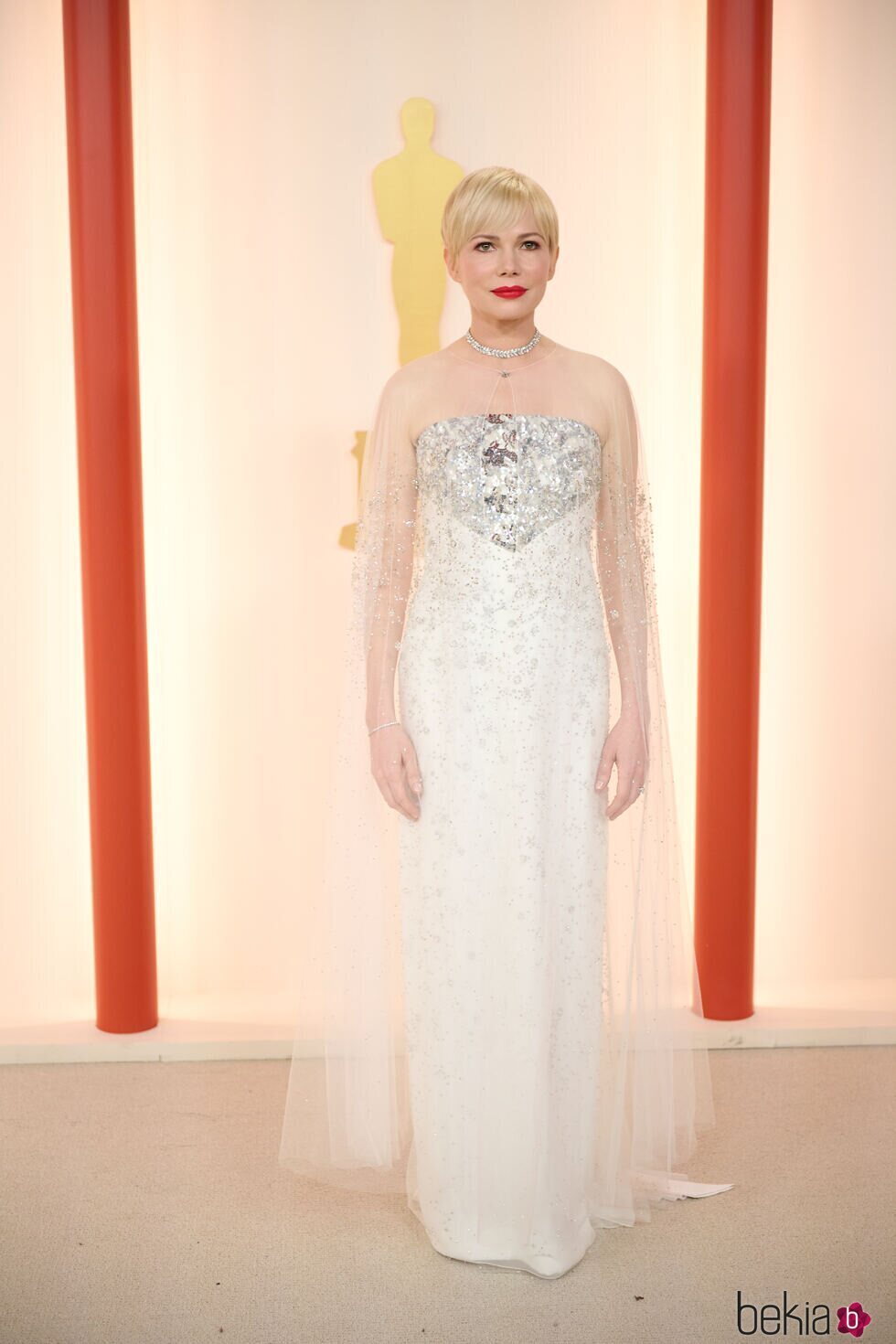 Michelle Williams en la alfombra roja de los Premios Oscar 2023