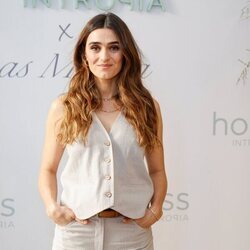 Olivia Molina en la presentación de Hoss Intropia en su campaña SS23 'Raíces'