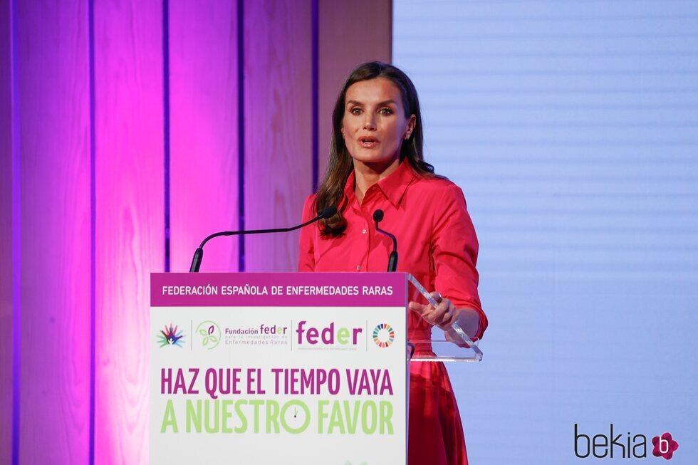 La Reina Letizia en su discurso en el Día Mundial de las Enfermedades Raras