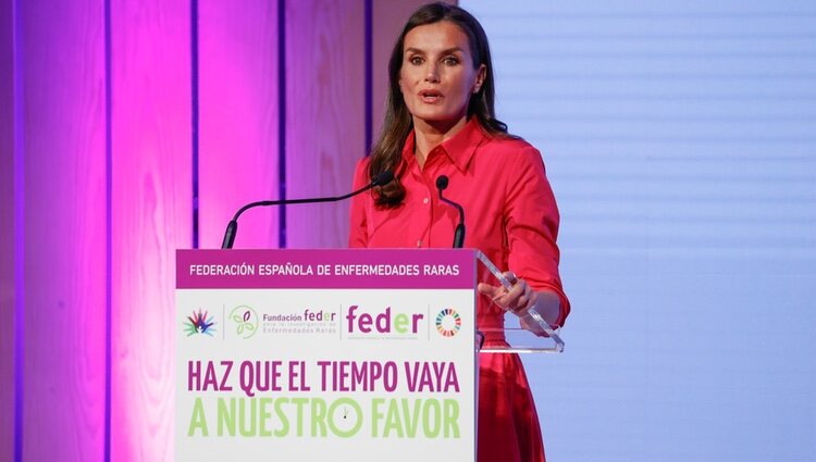 La Reina Letizia en su discurso en el Día Mundial de las Enfermedades Raras