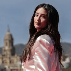 María Pedraza en el photocall de 'Awareness' en el Festival de Málaga 2023