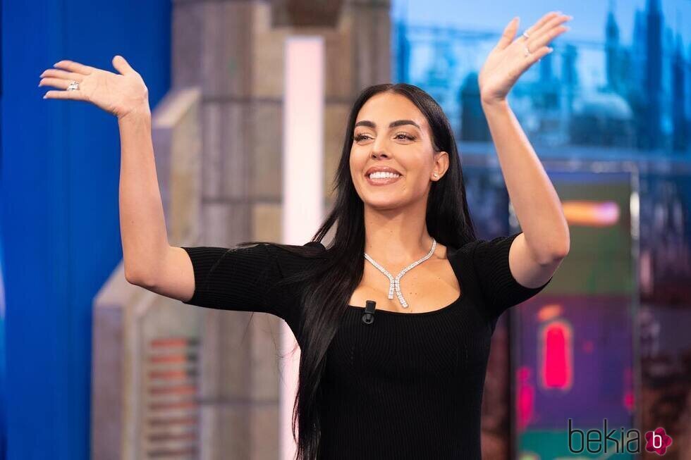 Georgina Rodríguez vista 'El Hormiguero'