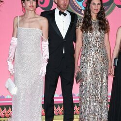 Carlota Casiraghi, Andrea Casiraghi y Tatiana Santo Domingo en el Baile de la Rosa 2023