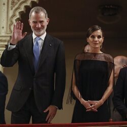 Los Reyes Felipe y Letizia en el Gran Teatro Falla de Cádiz