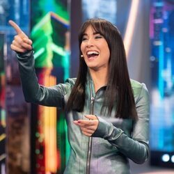 Aitana Ocaña en 'El Hormiguero' muy sonriente