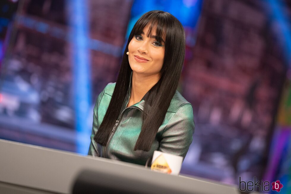 Aitana durante su entrevista en 'El Hormiguero'