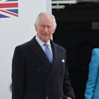 Los Reyes Carlos y Camilla a su llegada a Berlín por su Visita de Estado a Alemania