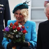 Los Reyes Carlos y Camilla al comienzo de su primera Visita de Estado a Alemania