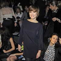 Sandra Barneda en el desfile de Aristocrazy en la Madrid Fashion Week