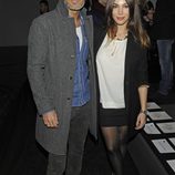 Jesus Olmedo y Nerea Garmendia en el desfile de Aristocrazy en la Madrid Fashion Week