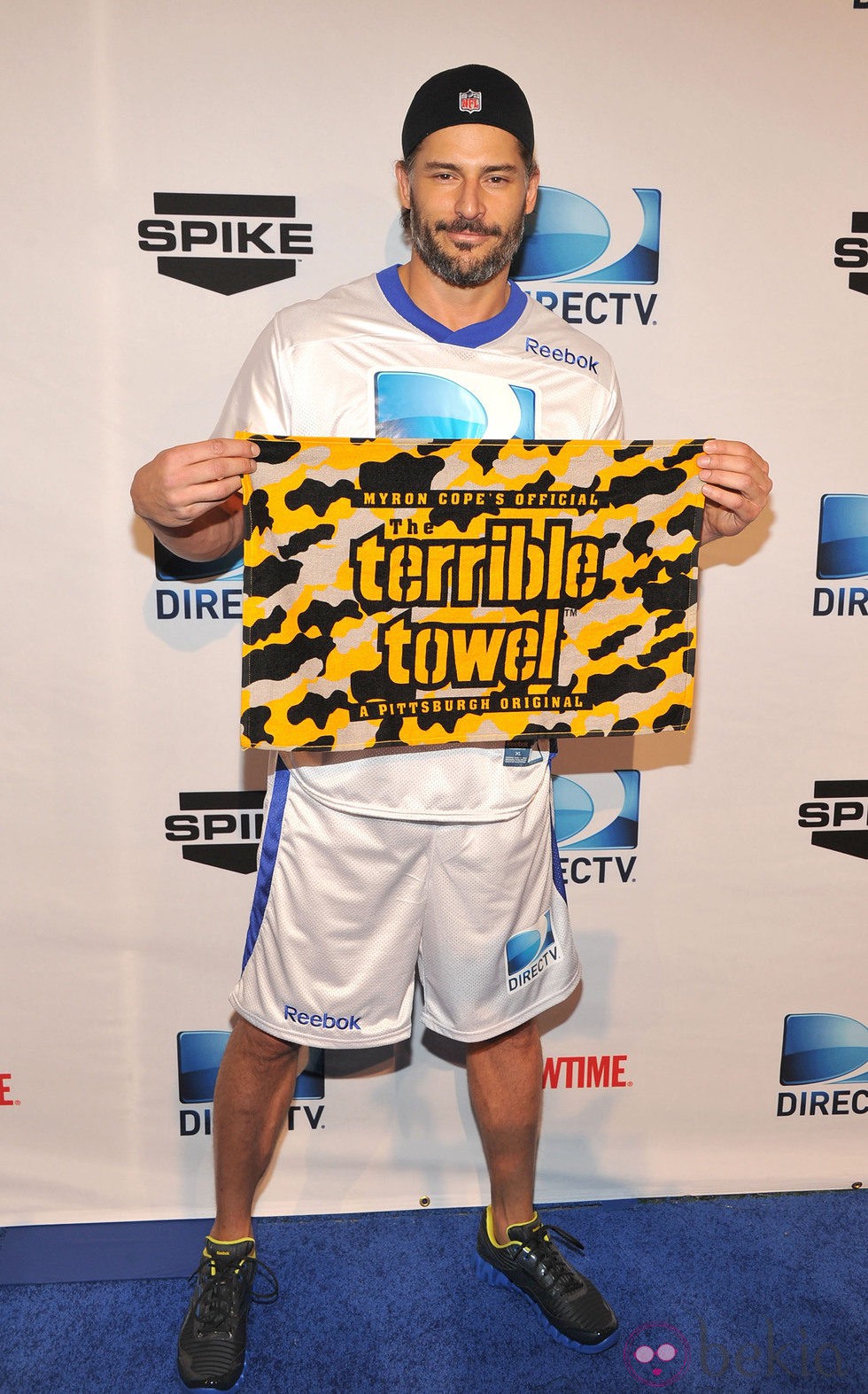 Joe Manganiello en la Celebrity Beach Bowl 2012