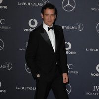 Clive Owen en los Premios Laureus 2012