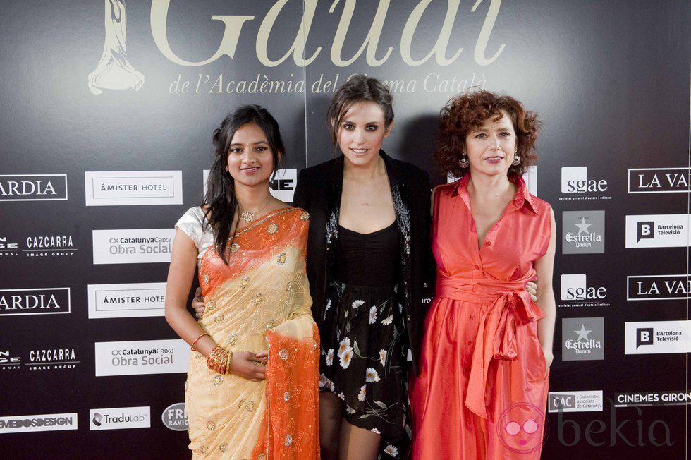 Verónica Echegui e Icíar Bollaín en los Premios Gaudí 2012