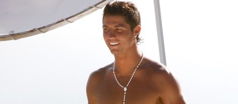 Cristiano Ronaldo en bañador durante sus vacaciones