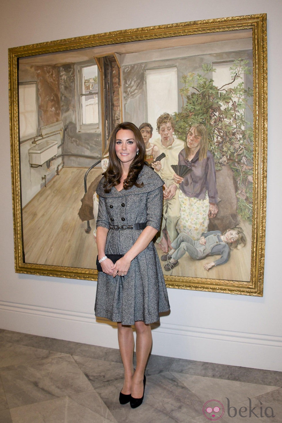 Catalina de Cambridge en la National Portrait Gallery de Londres