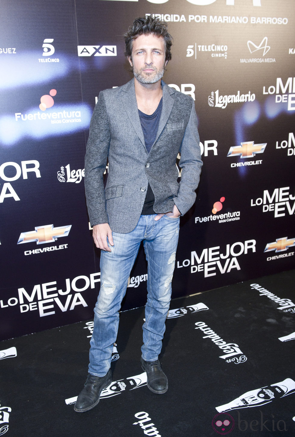 Jesús Olmedo en el estreno de 'Lo mejor de Eva'