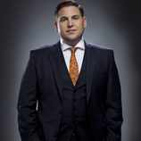 Retrato de Jonah Hill, nominado a Mejor Actor de Reparto por 'Moneyball'