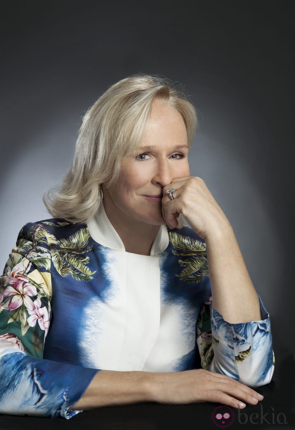 Retrato de Glenn Close, nominada a Mejor Actriz por 'Albert Nobbs'