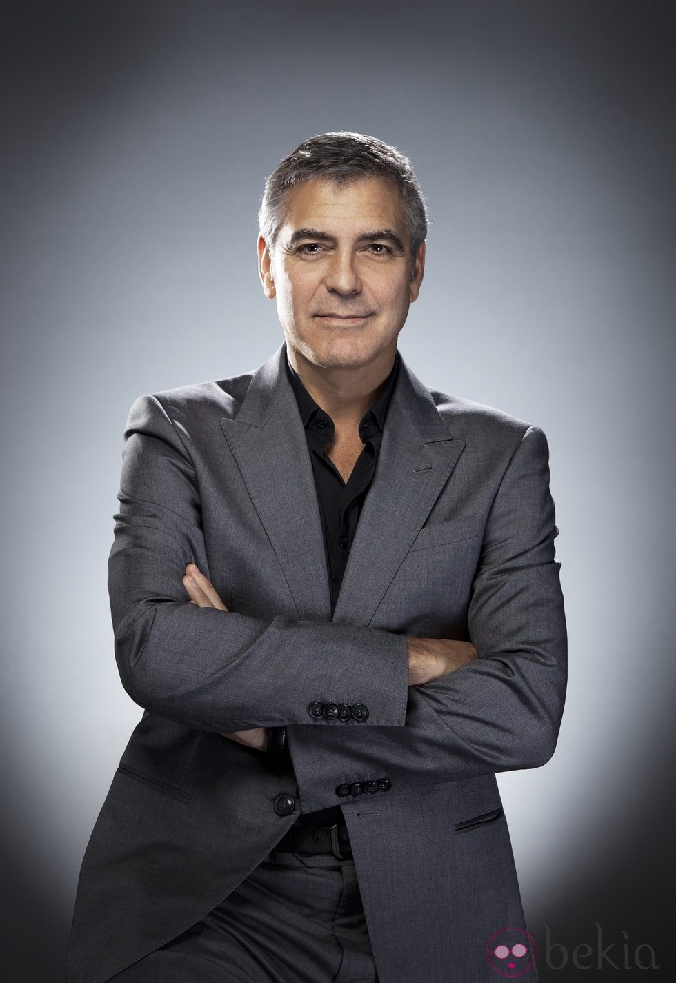 Retrato de George Clooney, nominado a Mejor Actor por 'Los descendientes'