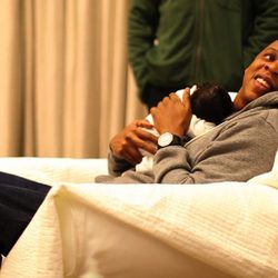 Jay-Z con su hija Blue Ivy Carter