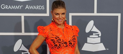 Fergie en los Grammy 2012