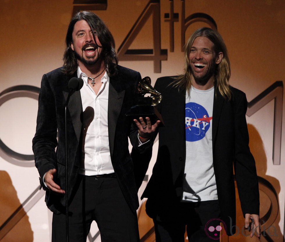 Foo Fighters, ganadores de 5 Grammys en su edición 2012