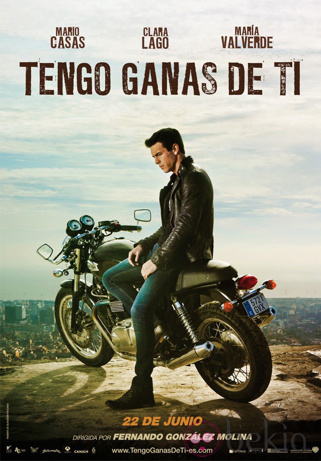 Primer póster de la película 'Tengo ganas de tí'