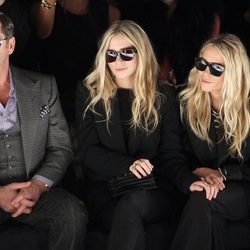 Las hermanas Olsen en la semana de la moda de Nueva York