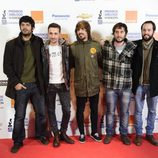 La banda Melocos en los Premios 20Blogs