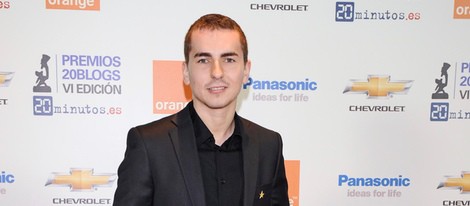 Jorge Lorenzo en los Premios 20Blogs