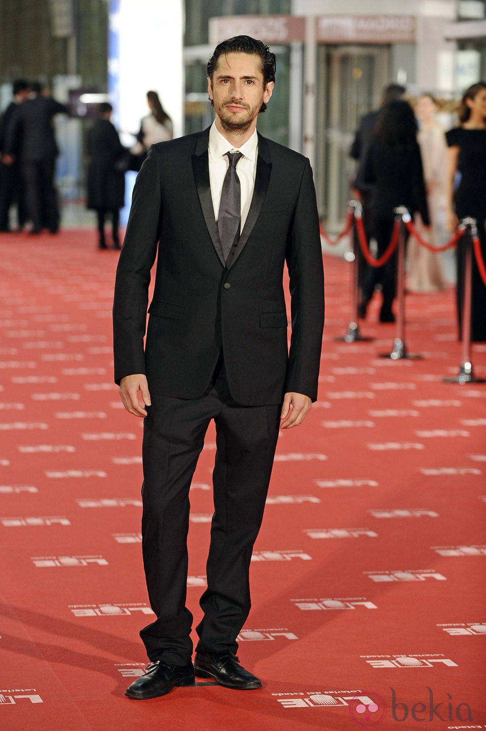 Juan Diego Botto en la alfombra roja de los Goya 2012