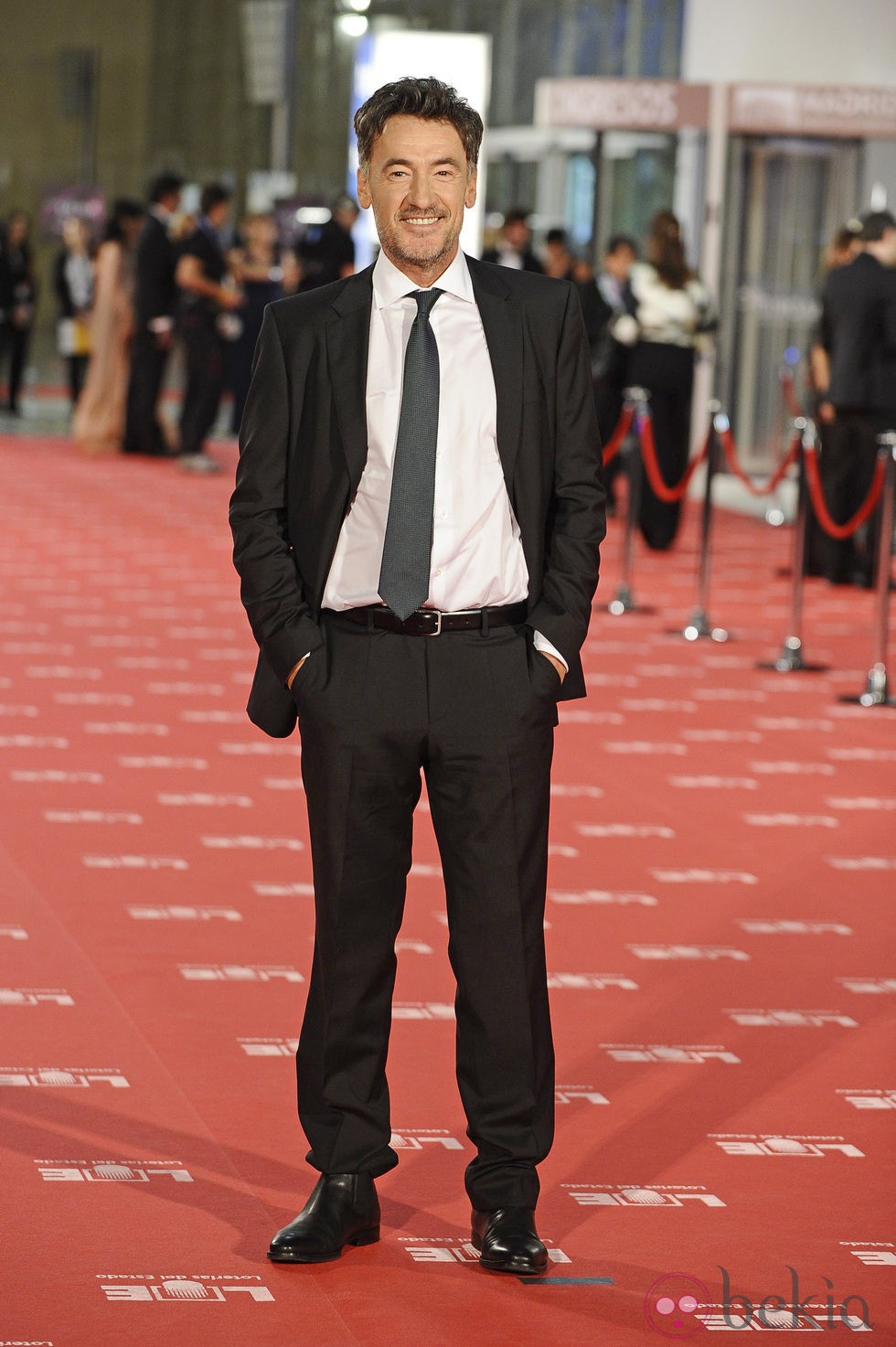 Francis Lorenzo en la alfombra roja de los Goya 2012