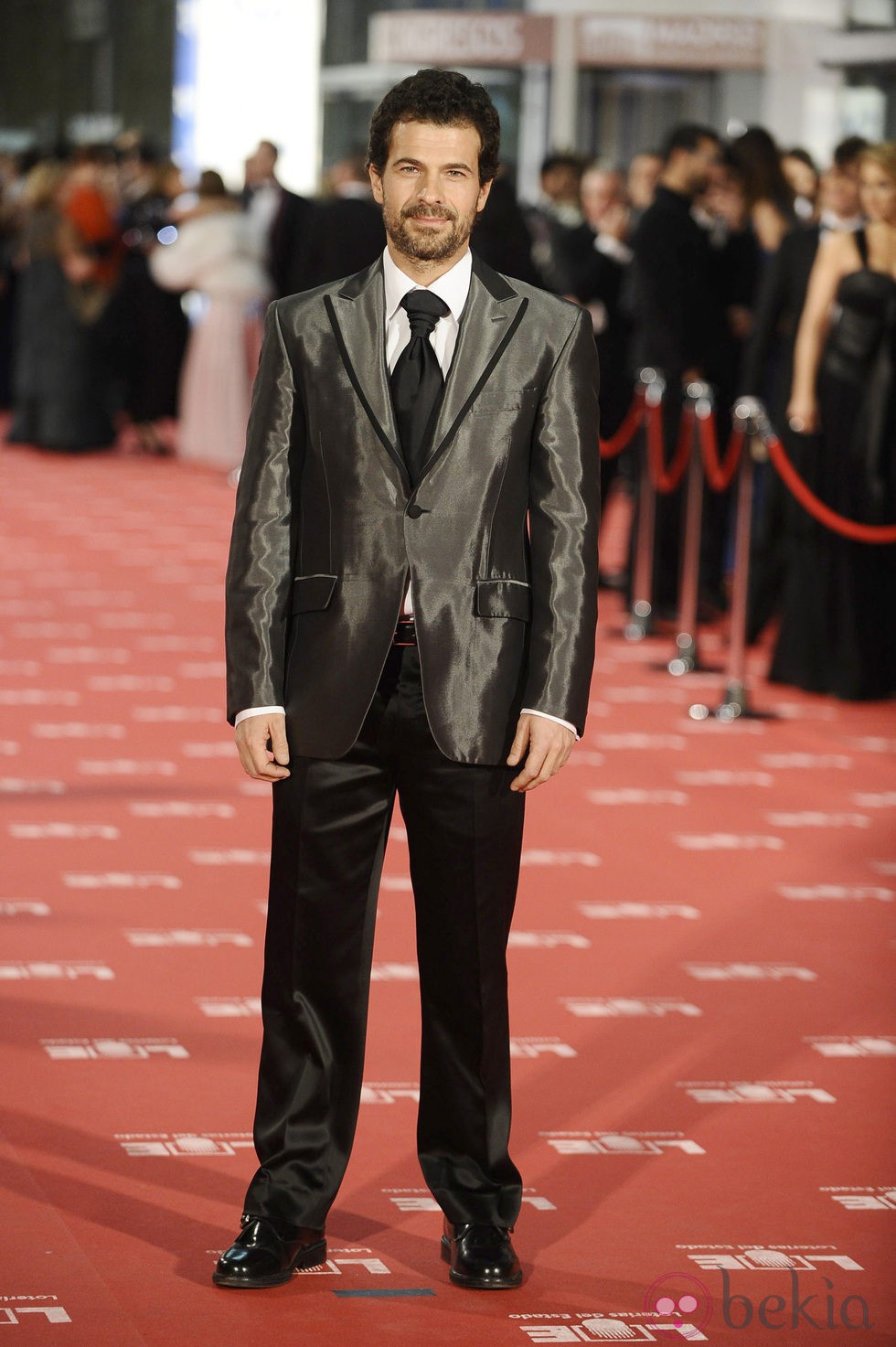 Rodolfo Sancho en la alfombra roja de los Goya 2012