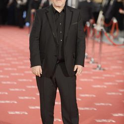 Pedro Almodóvar en la alfombra roja de los Goya 2012