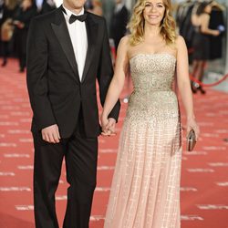 María Adánez y David Murphy en la alfombra roja de los Goya 2012