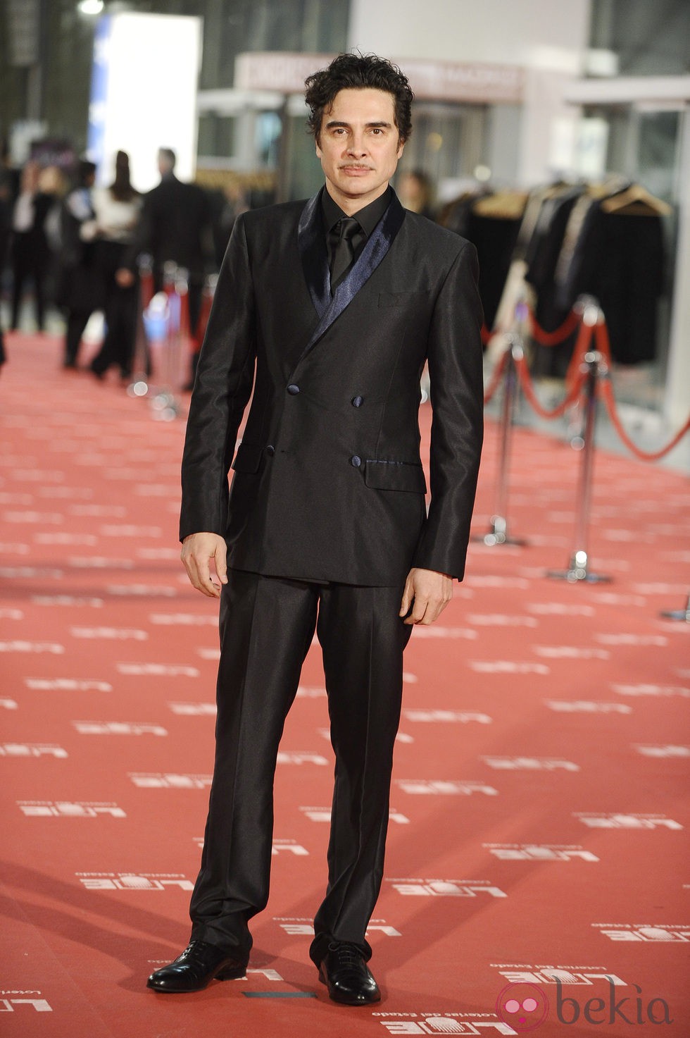 José Manuel Seda en la alfombra roja de los Goya 2012