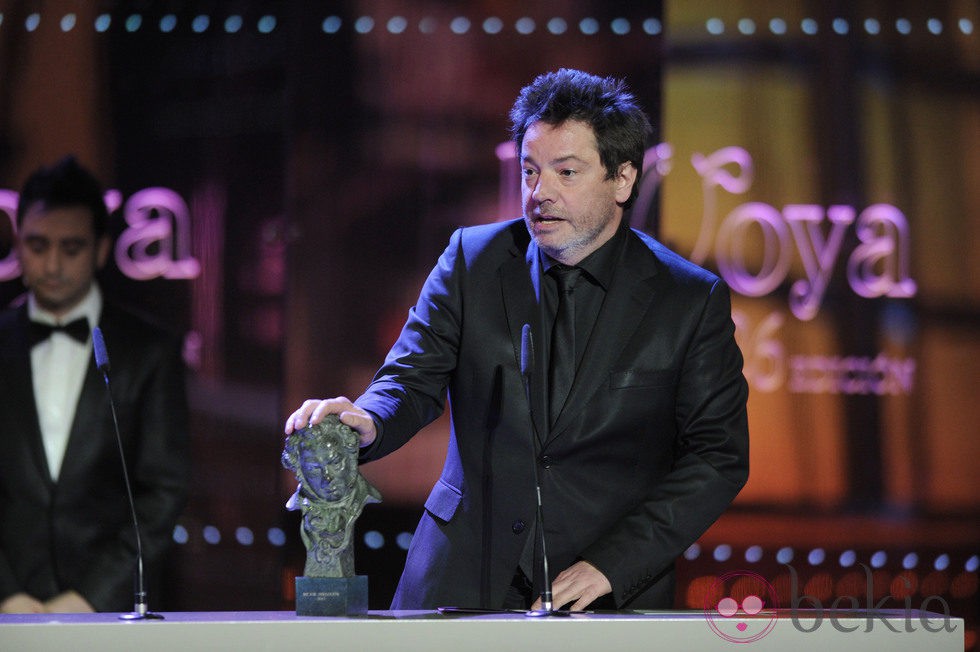 Enrique Urbizu recoge su Premio Goya 2012