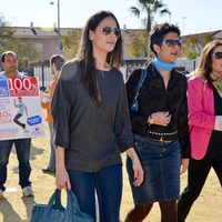 Eva González en una corrida de toros celebrada en Utrera