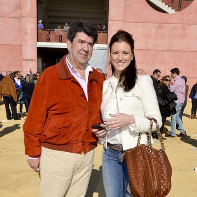 Famosos en una corrida de toros celebrada en Utrera