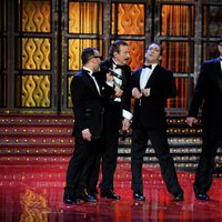 Javier Gutiérrez, Juan Diego, El Langui, Antonio Resines y Tito Valverde en los Goya 2012